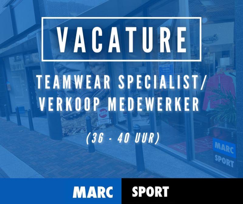 Vacature Teamwear Specialist